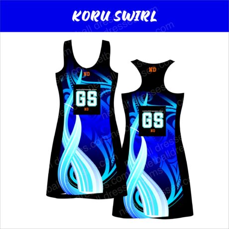 Polynesian Pre-Designed Netball Dresses from netballdresses.com