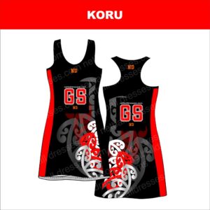 Polynesian Pre-Designed Netball Dresses from netballdresses.com