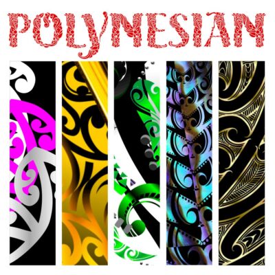 Polynesian Pre-Designed Netball Dresses from netballdresses.com